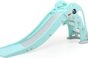 Kids Slide Childrens Slide Playground Play Area Garden Slide Plastic Children Toys Slide for Outdoor and Indoor Dolphin in Turquoise