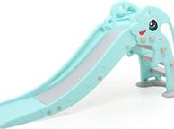 main image for ad Kids Slide Childrens Slide Playground Play Area Garden Slide Plastic Children Toys Slide for Outdoor and Indoor Dolphin in Turquoise