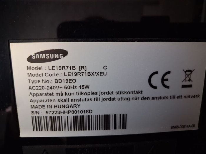 Samsung tv