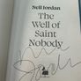 Neil Jordan SIGNED The Well of Saint Nobody 1st Edition 1st Printing / RARE Image 4