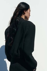 Zara Maxi Pocket Bomber Jacket
