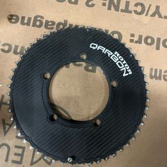 Rotor carbon aero chainring