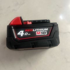 Milwaukee M18 4.0Ah Battery