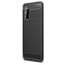 For Samsung Galaxy S20 Case Cover Carbon Fiber Design Shockproof Black Armor New - FHT04SMK3 Image 7