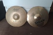 Sabian AAX Studio Hats 13"