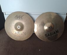 Sabian AAX Studio Hats 13"