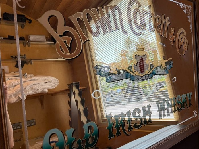 Pub Mirror Brown Corbett & Co