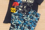 Sonic Boys Pyjamas Set  11/12 Years