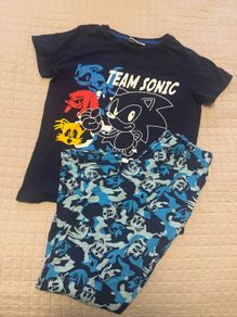 Sonic Boys Pyjamas Set  11/12 Years