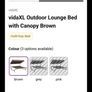 double sunbed with canopy Image 4