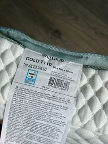Jysk Wellpur Gold Memory Foam Single Mattress Topper