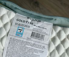 Jysk Wellpur Gold Memory Foam Single Mattress Topper