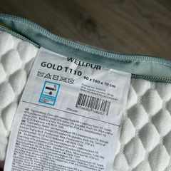 Jysk Wellpur Gold Memory Foam Single Mattress Topper