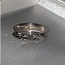Hallmarked Silver Ex-Display Wedding Ring Image 5