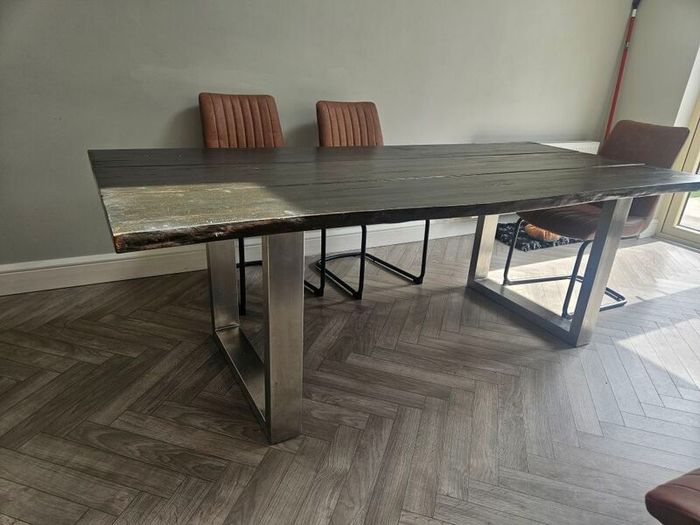 Walnut Kitchen Table 220cm
