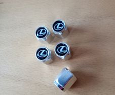 Brand New Lexus Silver Dust Caps x5