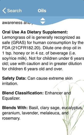 Essential Oil - Lemongrass 2ml