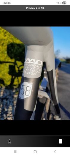 Cannondale road bike