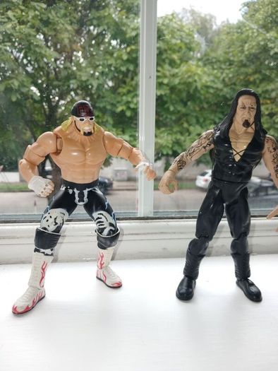 Hollywood Hogan and Undertaker WWE WWF