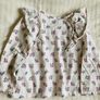 Floral top with ruffle details Image 2