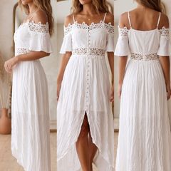 Booho maxi dress Luna lace 6-8 size