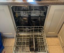 Integrated Zanussi dishwasher