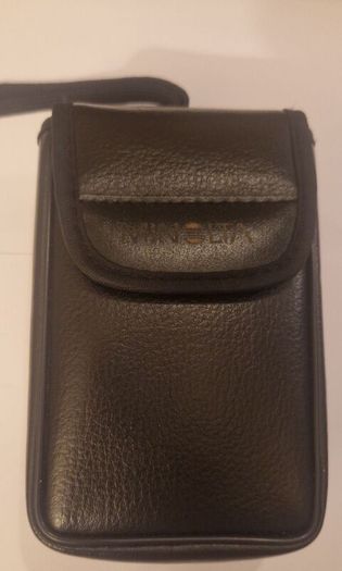 Vintage Minolta F25 Autoflash 35mm Film Camera Tested Working with Case