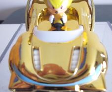 Super Sonic 01 Gold -The Hedgehog Calamiti Car Eurospin 2025