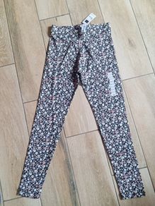 girls leggings aged 10-11 new