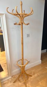 Coat stand - Bentwood vintage solid wood