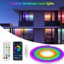 LED Strip Lights 5M,Neon Rope Bluetooth RGBIC Lumi Light Strips with App & Remote,Color Changing Led Lights for Bedroom,Music Sync Dimmable Lighting for Room, Kitchen, Ceiling & Party Decor Image 6