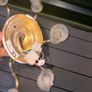 2 Gold brass chandeliers Image 4