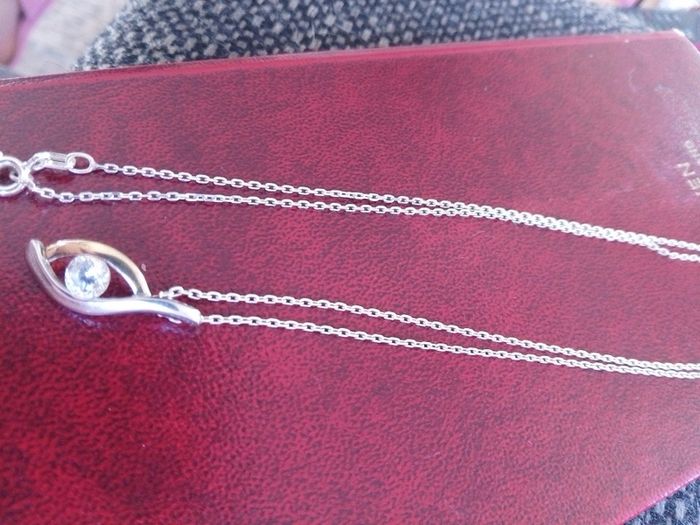 9 CT Gold  and 925 necklace
