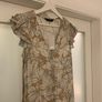 Brand New F&F Brown Floral Tea Dress Image 5