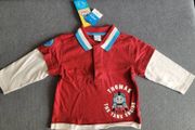 BNWT - Adams Kids Long Sleeved Polo Top, size: 12-18 Months
