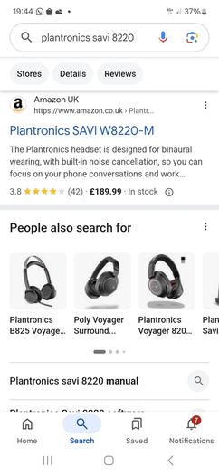 Plantronics Savi W8220-M