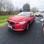 Red Mazda 6 2.2 SkyActive Parts Donor Car Image 4
