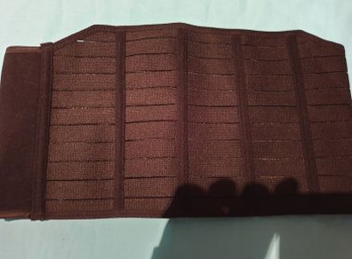 black back support belt with velcro