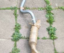 Land rover defender 300tdi exhaust