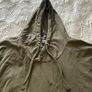 Puma Khaki Green Oversized Hoodie UK 12 Image 3
