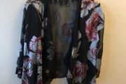Dressy chiffon cardigan (size 24)