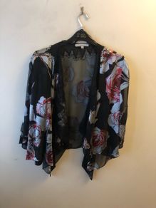 Dressy chiffon cardigan (size 24)