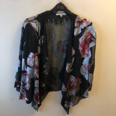 Dressy chiffon cardigan (size 24)