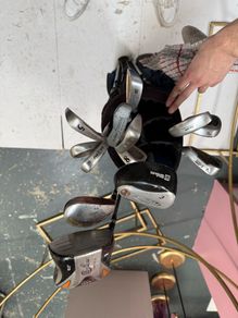 set golf clubs