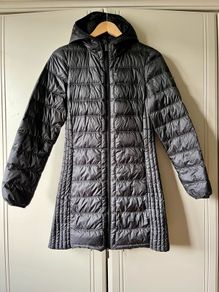 Elle Sport quilted down filled longline jacket