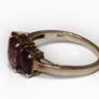 Sterling Silver Amethyst Ring Image 3