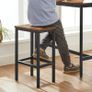 Bar Table with 2 Bar Stools (100 x 40 x 90 cm) - Free Delivery Nationwide Image 3