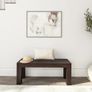 Modern Walnut Wirebrush Bench, Image 2