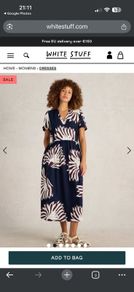 White Stuff Linen Dress