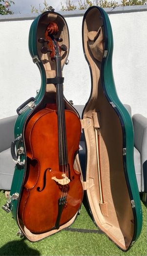 Lothar Semmlinger Cello - Full Size with bow and case